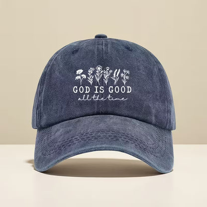 God Is Good All The Time - Adjustable Snapback Baseball Cap