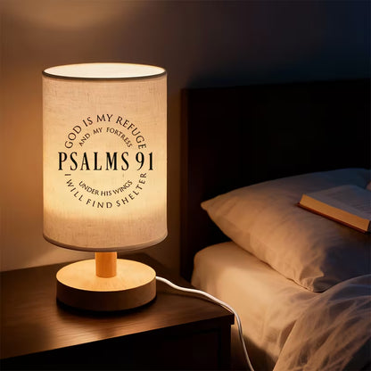 Psalms 91 - Ambient LED Table Lamp