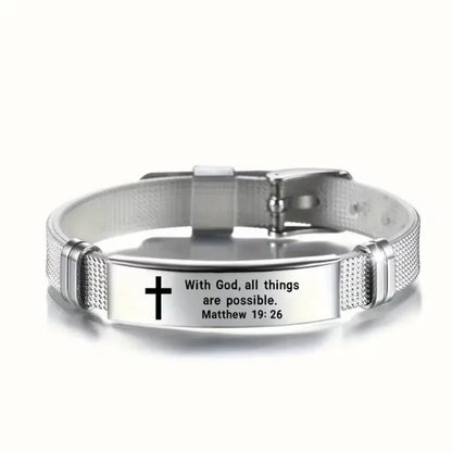 Faith & Strength Bracelet Set – Buy 1 Get 1 Free