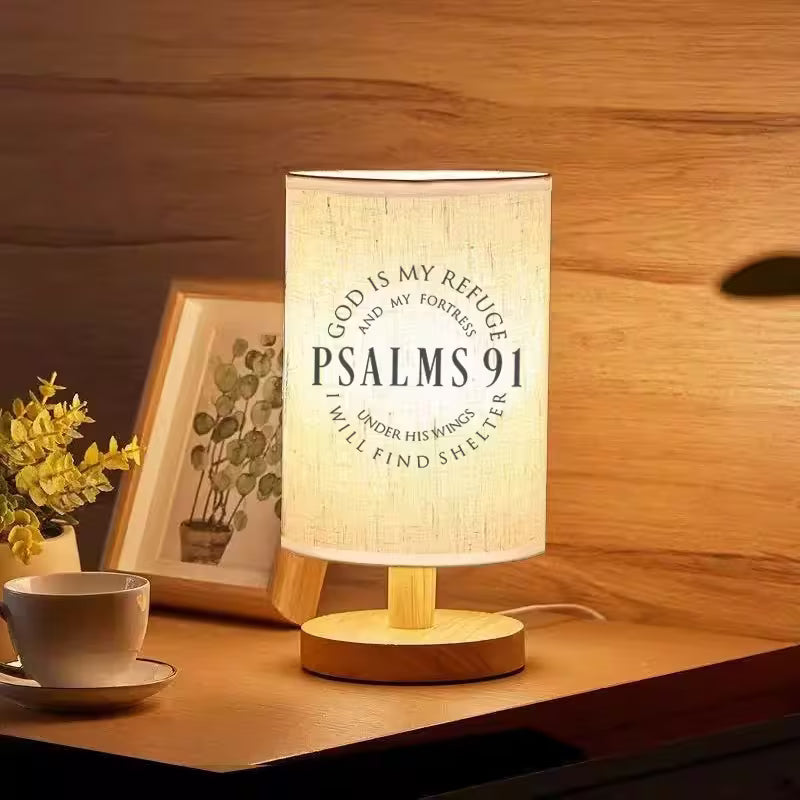 Psalms 91 - Ambient LED Table Lamp