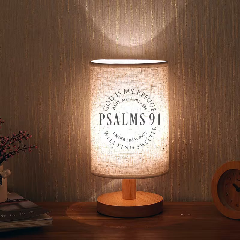 Psalms 91 - Ambient LED Table Lamp