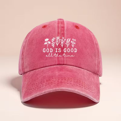 God Is Good All The Time - Adjustable Snapback Baseball Cap