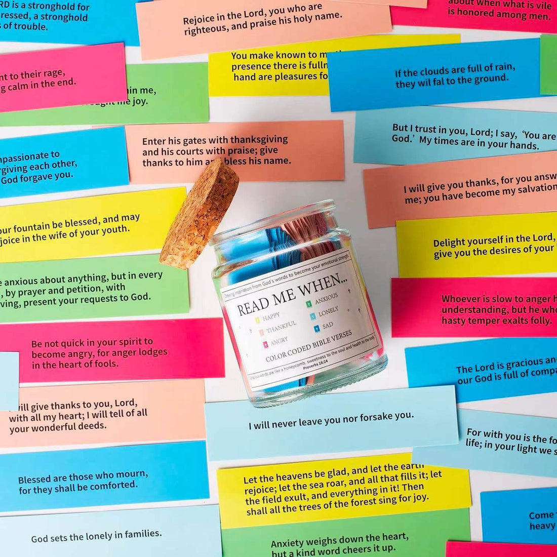 God’s Promises Scripture Jar™ – 90 Bible Verses for Faith, Comfort and Encouragement
