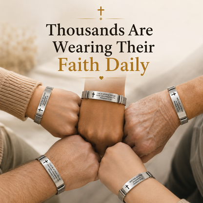 Faith & Strength Bracelet Set – Buy 1 Get 1 Free