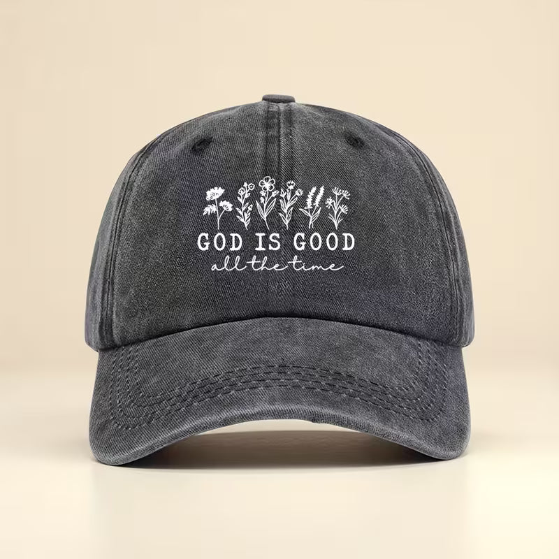 God Is Good All The Time - Adjustable Snapback Baseball Cap