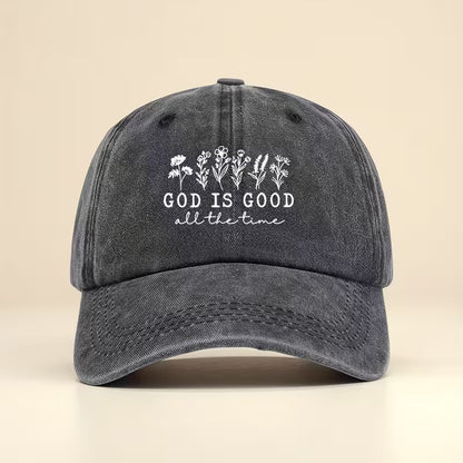 God Is Good All The Time - Adjustable Snapback Baseball Cap