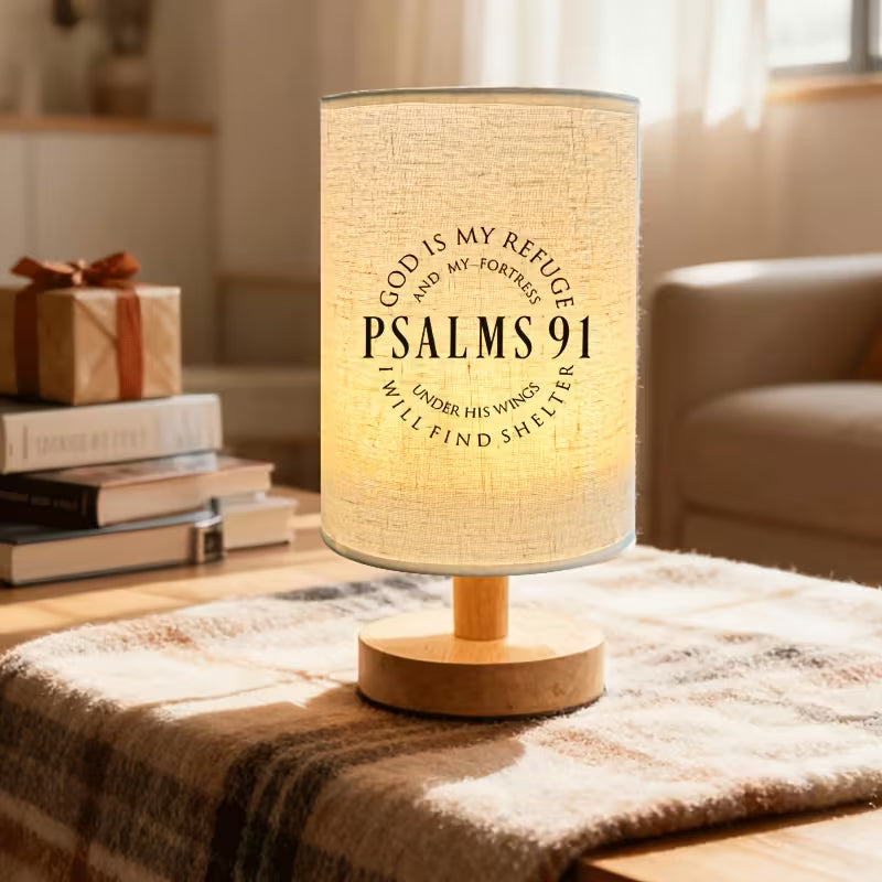 Psalms 91 - Ambient LED Table Lamp